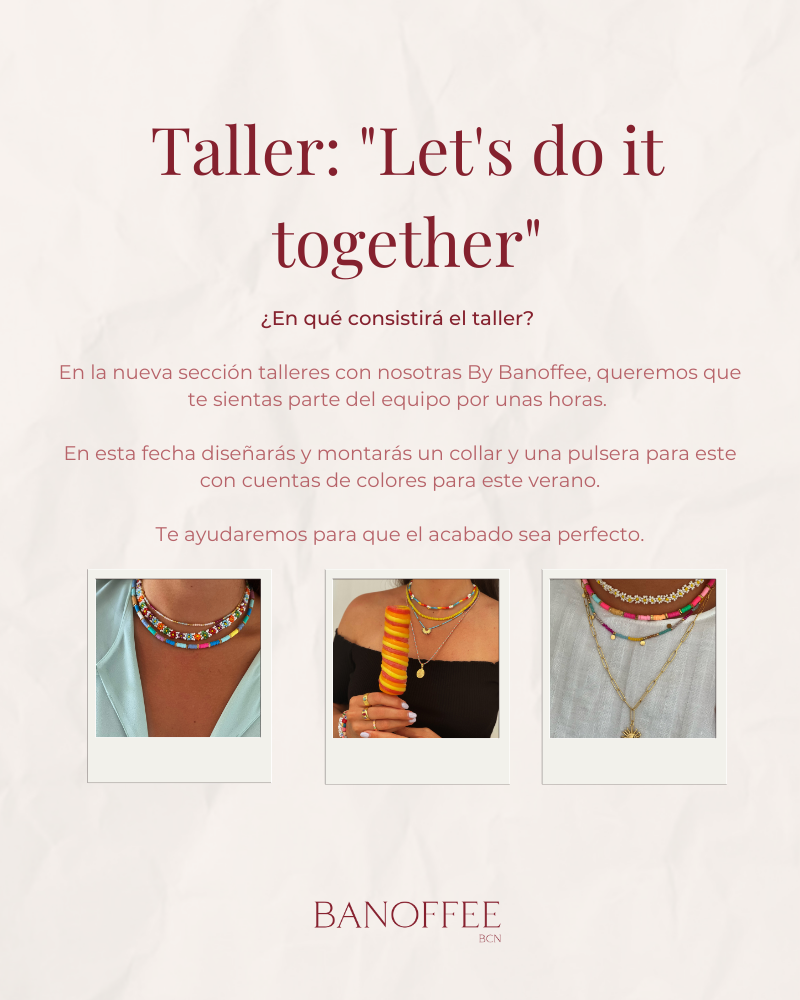 Taller - ¿Quieres diseñar tus joyas de verano? (Viernes 16/06/2023)