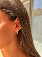 Pendientes mini hearts colors