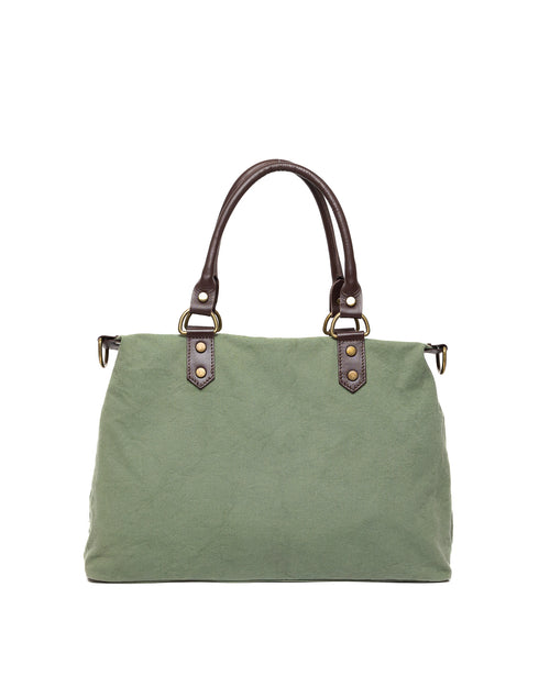 Federica Khaki Bag