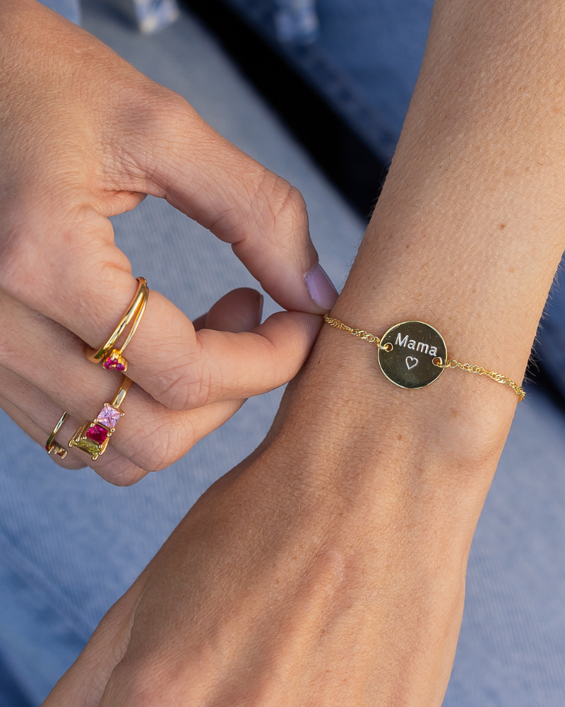 Pulsera grabado Mamá