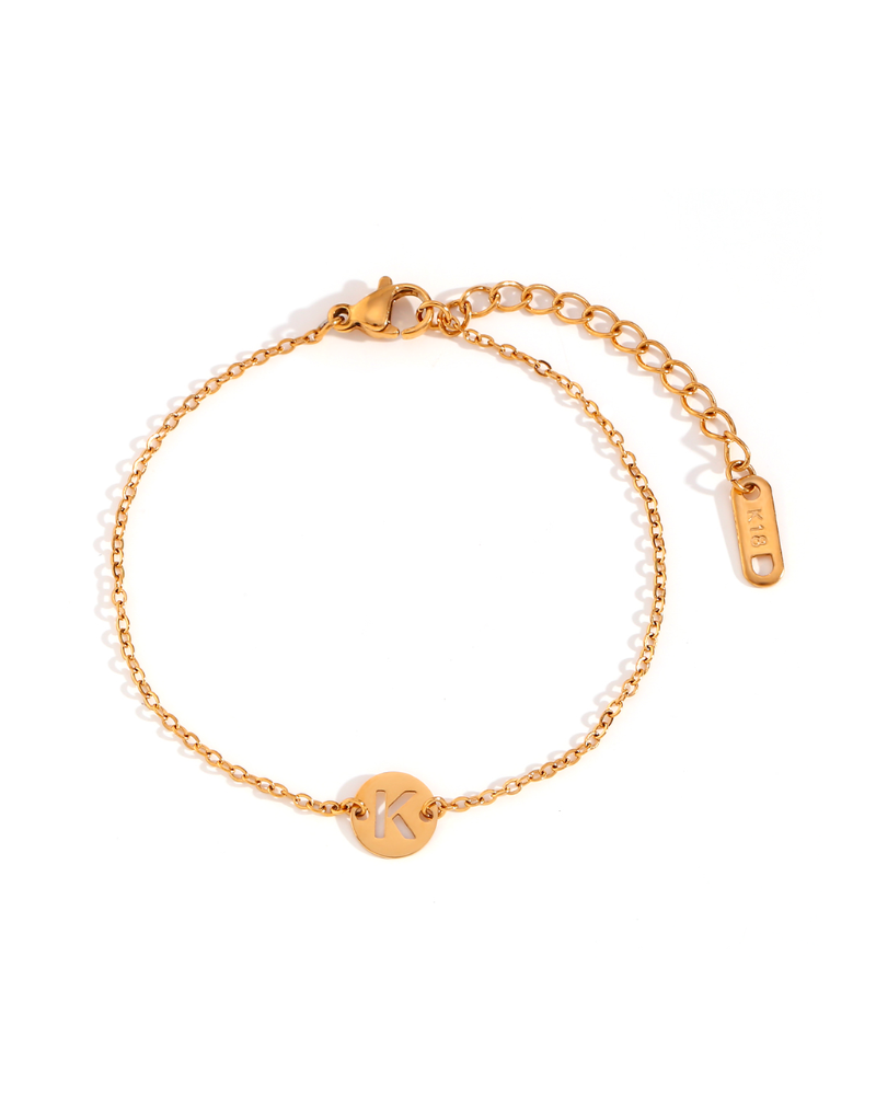 Pulsera inicial acero