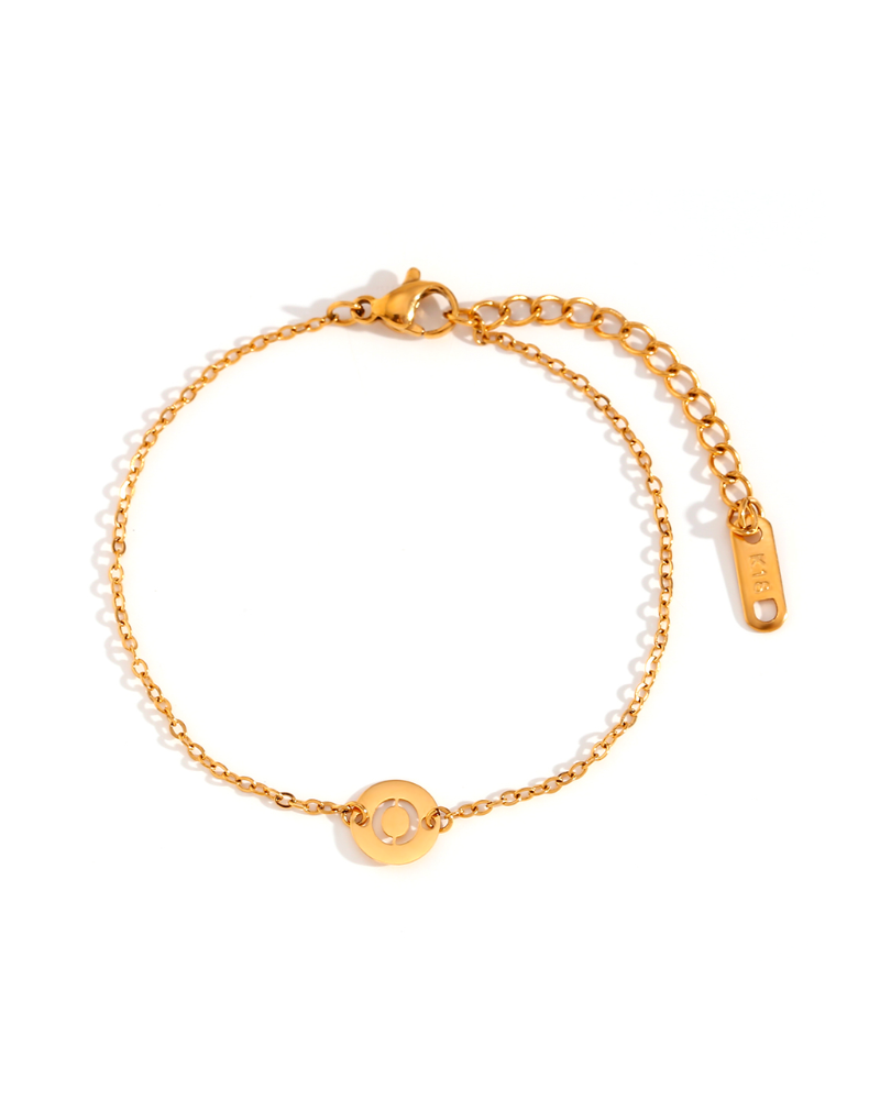Pulsera inicial acero