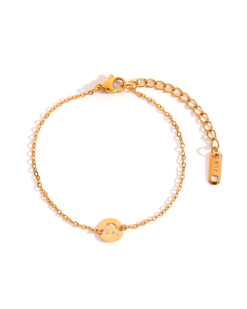 Pulsera inicial acero