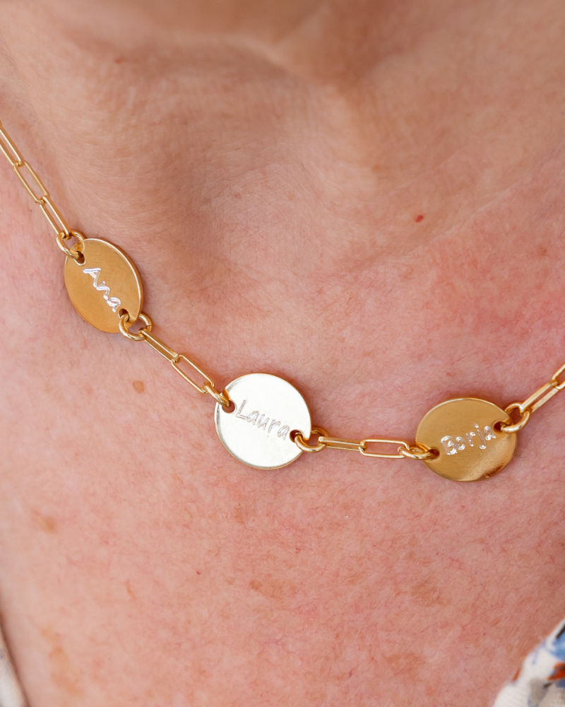 Collar Personalizado Plaquitas