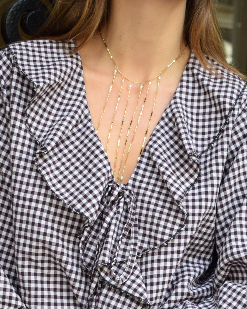 Collar Cascada classic silver