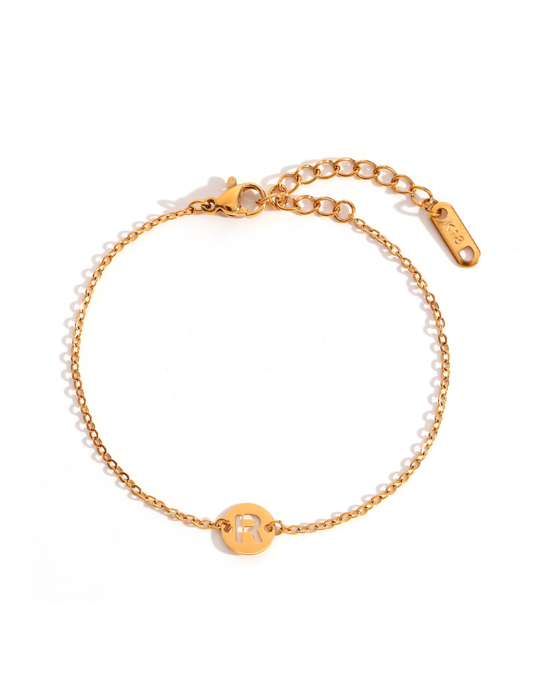 Pulsera inicial acero
