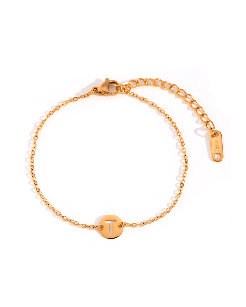 Pulsera inicial acero