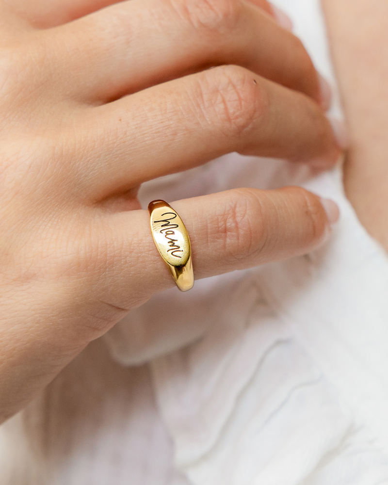 Anillo ovalada especial Día de la Madre