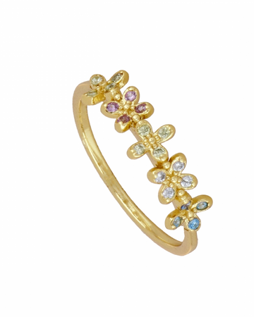 Anillo Summer flowers