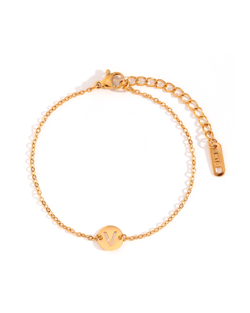 Pulsera inicial acero