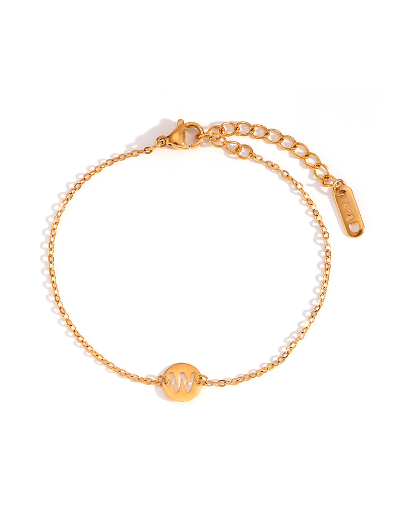 Pulsera inicial acero