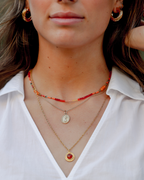 Collar Virgen de Guadalupe Acero