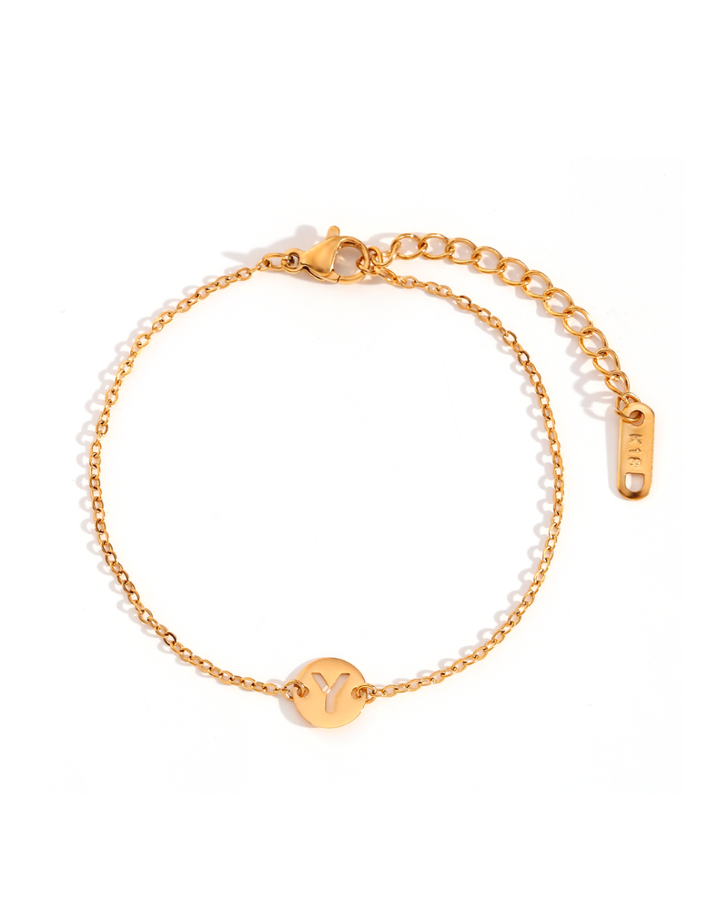 Pulsera inicial acero