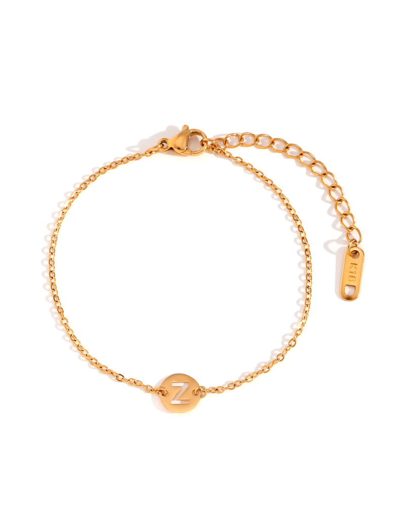 Pulsera inicial acero