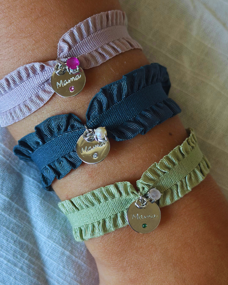 Pulsera rizo Mamá Pink