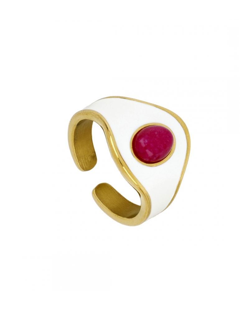 Gelatto Fucsia Ring