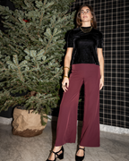 Pantalón Julia Granate