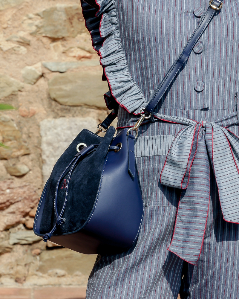 Bolso mini Sonsoles azul marino