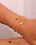 Pulsera inicial acero