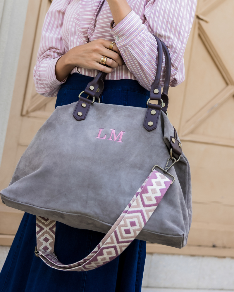 Bolso Federica Ante Gris
