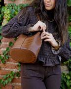 Bolso mini Aurora caramelo