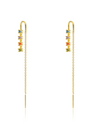Pendientes long Iris