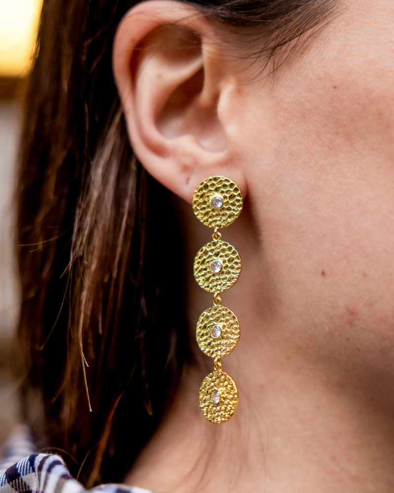 Pendientes Iluminar White