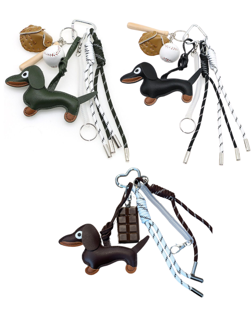 Charm bolso Perro Salchicha