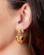 Pendientes Corazón Double
