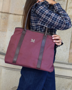 Bolso Bruna granate