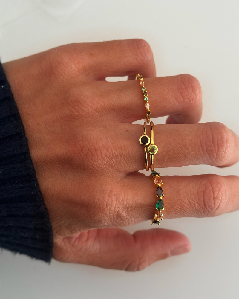 Anillo mini circonita