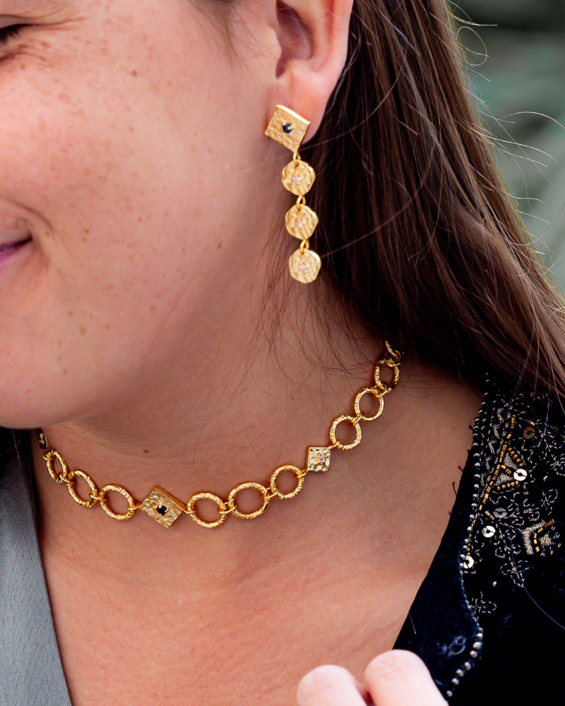 Chocker Blue Valentina