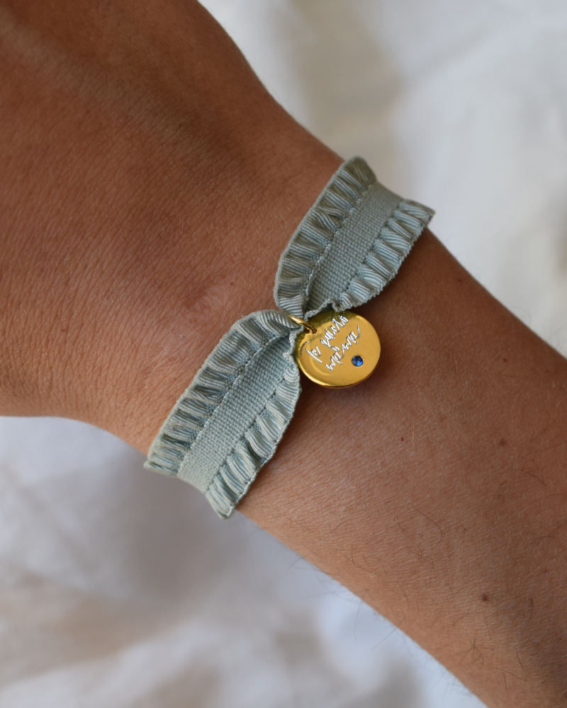 Pulsera Rizo personalizada circonita