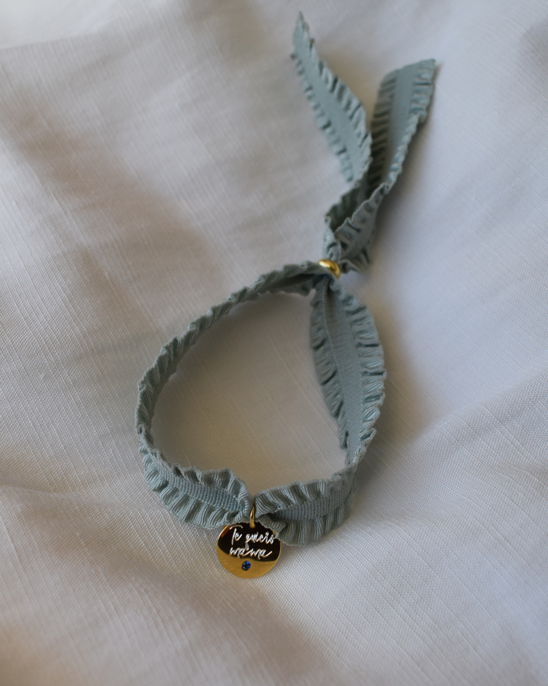 Pulsera Rizo personalizada circonita