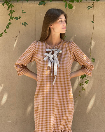 Dorotea Camel Dress