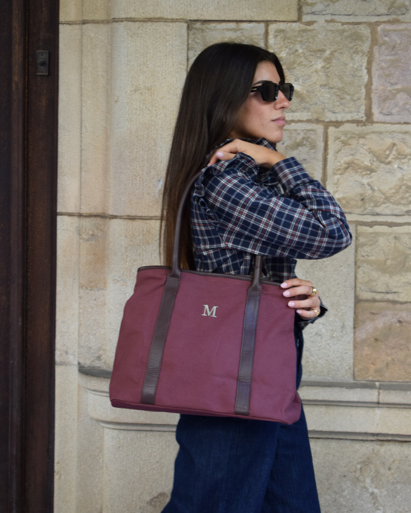 Bolso Bruna granate