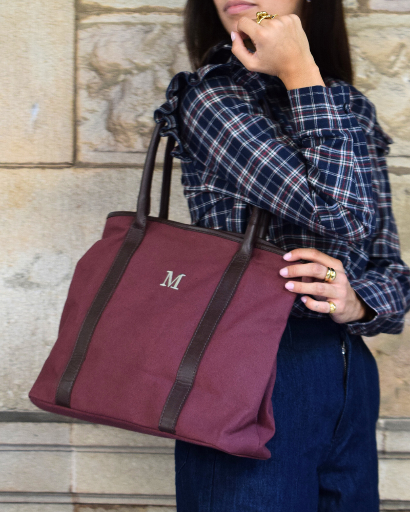Bolso Bruna granate