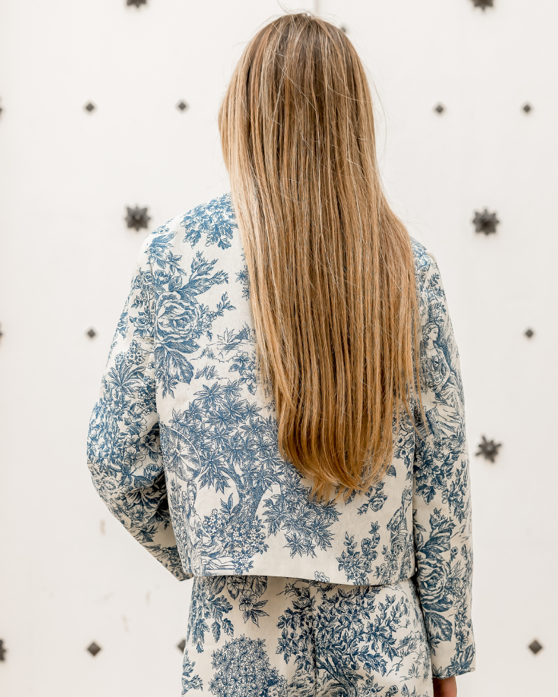 Set Toile de Jouy Azul