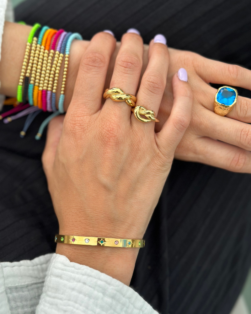 Anillo Trenza Gruesa