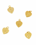 Charm inicial corazón