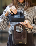 Bolso Lola ante marrón