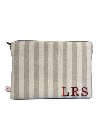 Personalized Dolly Case with the initials LRS