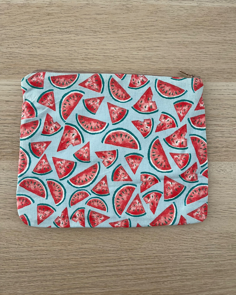 Toiletry bag/ Clutch Watermelons