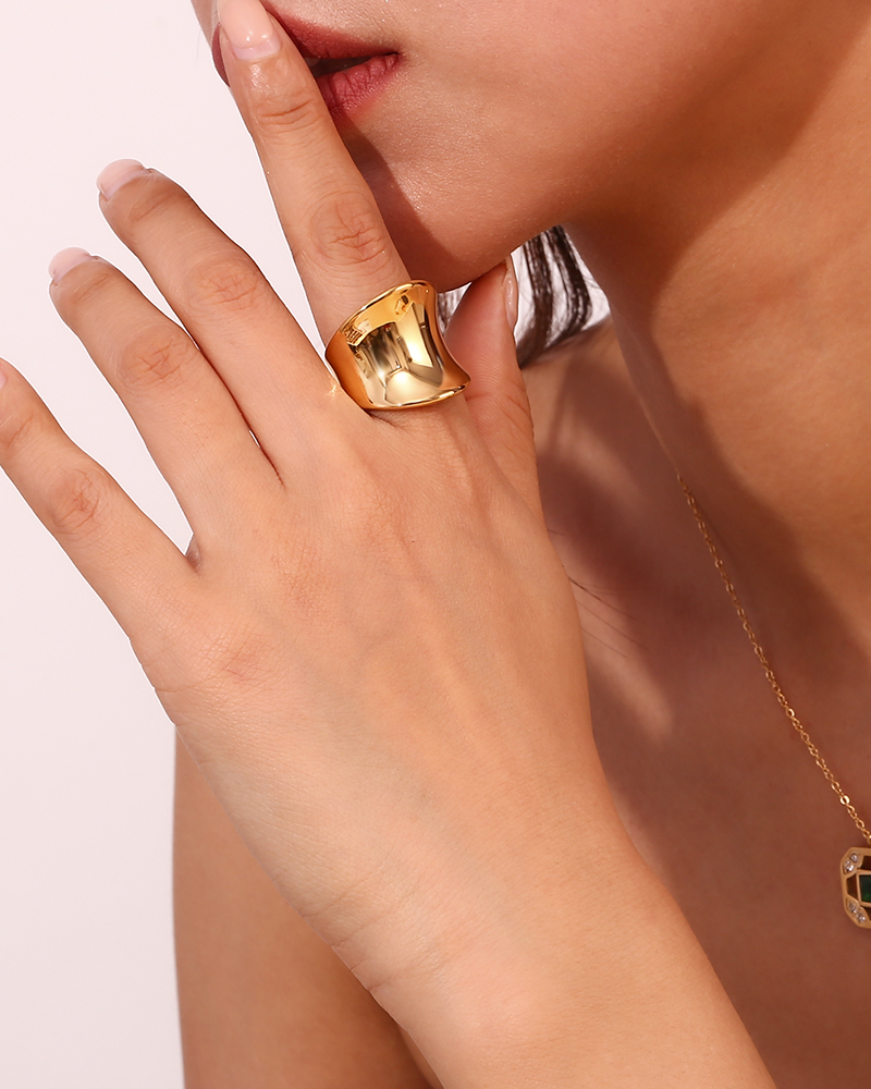 Anillo Hondo Silver