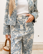 Set Toile de Jouy Azul