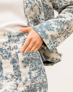 Set Toile de Jouy Azul