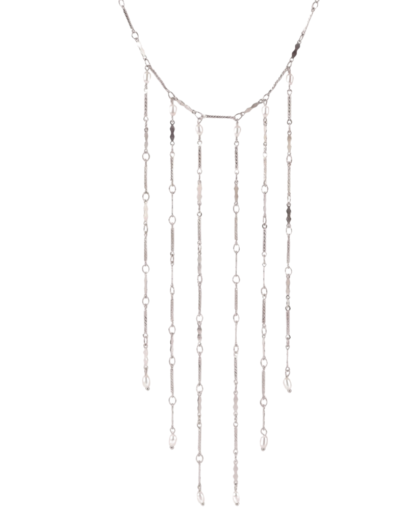 Collar Cascada classic silver
