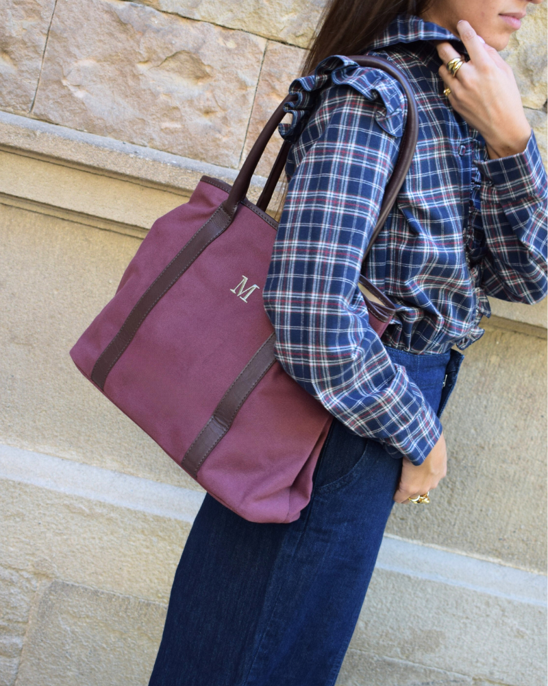 Bolso Bruna granate