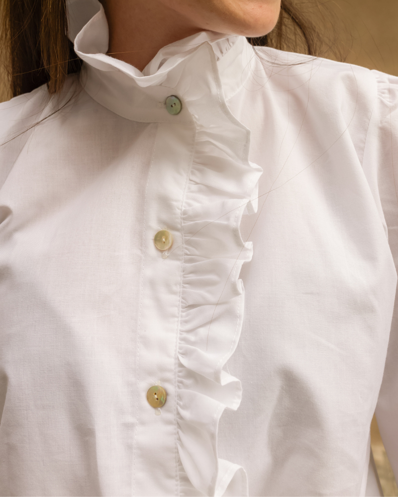 Camisa Hortensia Blanca