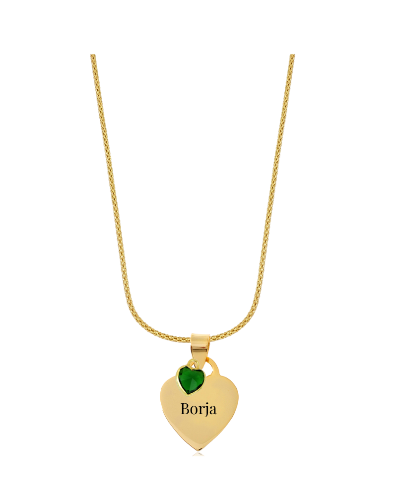 Collar Love Engraved
